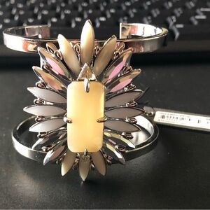 Vince Camuto Silvertone Cuff bracelet.